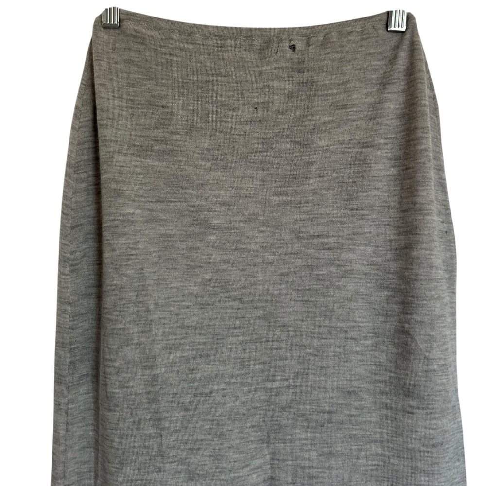 SABLYN Nina Midi Skirt Gray Small 100% Cashmere Size Small - Picture 10 of 16